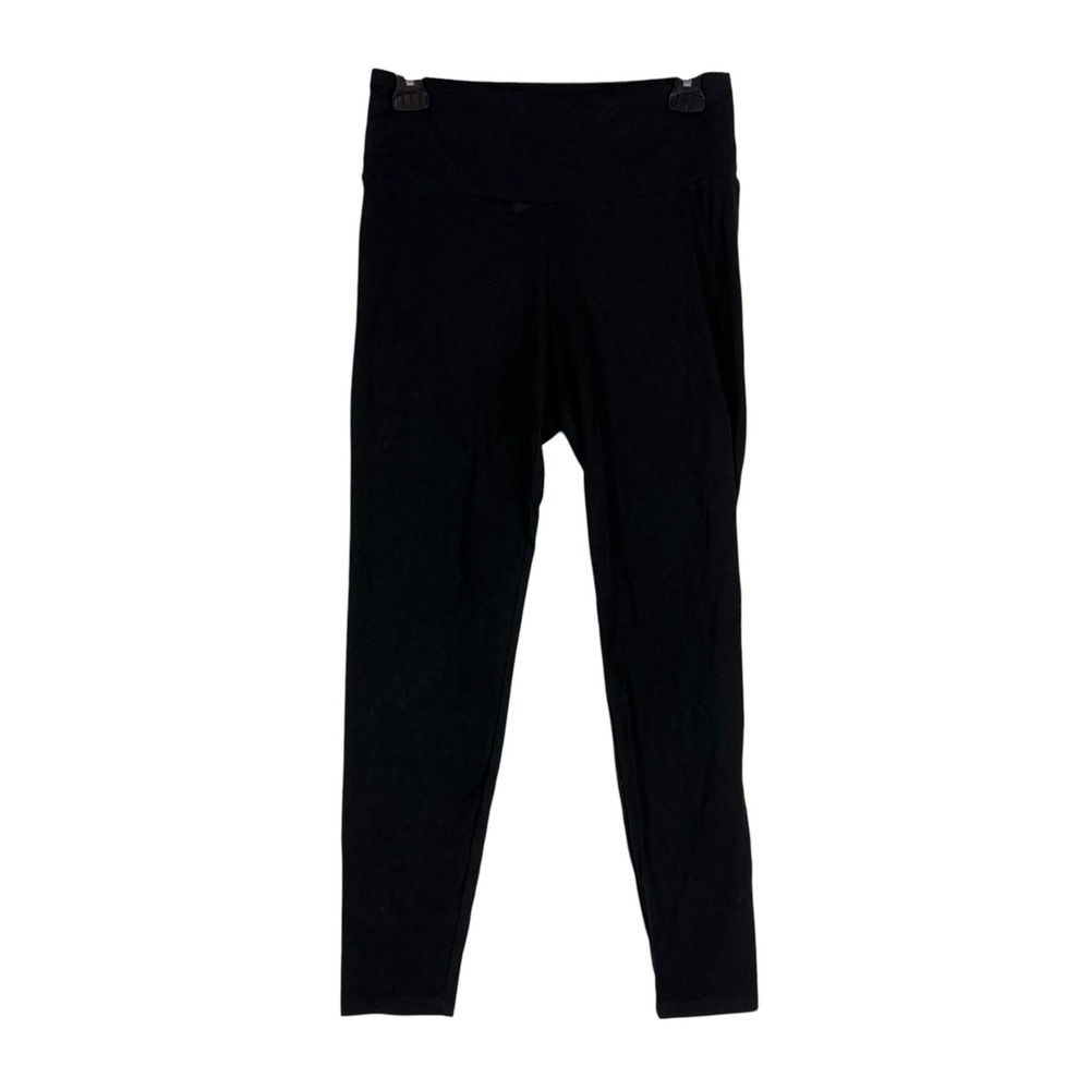 No Boundaries Leggings Juniors Medium Black Mid Rise Ankle Stretch Jersey